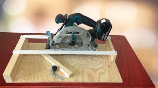 Circular Saw Miter Cutting Station  Daire Testere Kesim İstasyonu [upl. by Lebatsirc94]