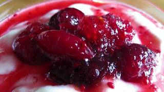 Cranberry sauce recipe  waiting for Lingonberries [upl. by Ottillia804]