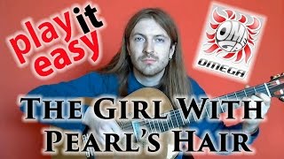 The Girl With Pearls Hair  Omega guitar cover  notes  tabs [upl. by Artinak474]