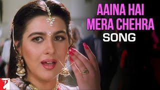 Aaina Hai Mera Chehra Song  Jackie Shroff Amrita Singh Juhi Chawla  Asha Lata Suresh Wadkar [upl. by Tempest975]