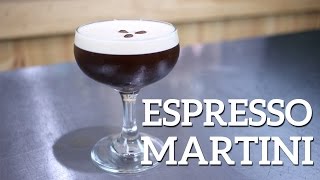 Espresso Martini Cocktail Recipe  THE EASIEST RECIPE [upl. by Reehsab]