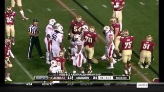 2 Auburn Tigers vs 1 Florida State Seminoles 2014 BCS National Title Full College Football [upl. by Saisoj]