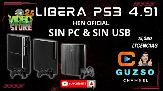 Liberar PS3 491 HEN Oficial  sin PC y sin USB [upl. by Bristow307]