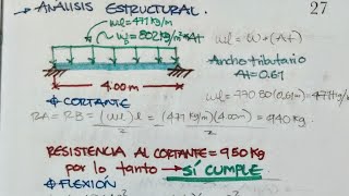 DISEÑO VIGUETA Y BOVEDILLA  PARTE 2 [upl. by Ojeibbob]