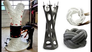 3D Printed Molds for Concrete amp Plaster Casting  Architecture Street Furniture Restoration [upl. by Niasuh703]