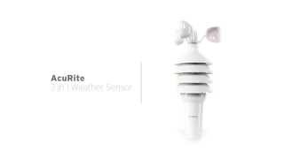 AcuRite 3in1 Weather Sensor [upl. by Lapotin430]