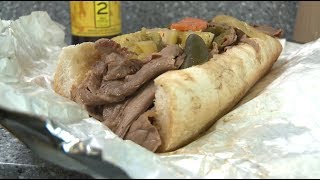 Chicagos Best Beef Tonys Italian Beef [upl. by Ultun]