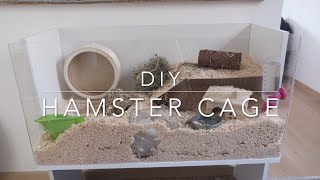 DIY Hamster cage [upl. by Oetomit]