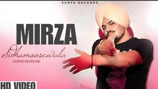 MIRZA  Sidhu Moose Wala  Surinder Shinda  A Tribute To Both Legends Official Visual video [upl. by Pinelli911]