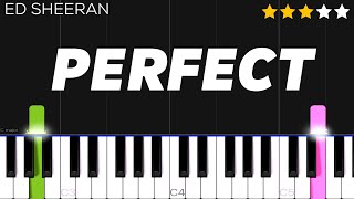 Ed Sheeran  Perfect  Piano Tutorial [upl. by Lyall273]