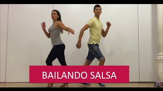 Marc Anthony Flor Palida  BAILANDO SALSA  SALSA DANCING [upl. by Einahpetse]