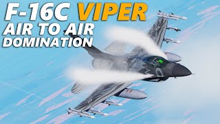 F16C Viper Air to Air Domination PvP Growling Sidewinder Server  Digital Combat Simulator  DCS [upl. by Nolava340]