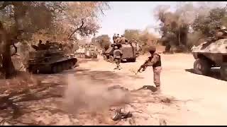 Nigeria army vs boko haram fight shooting part 2 [upl. by Phemia417]