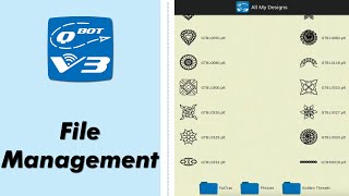 QBOT V3  File Management [upl. by Glynda701]