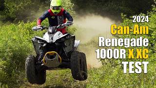 2024 Can Am Renegade 1000R X XC Test Review [upl. by Hammel]