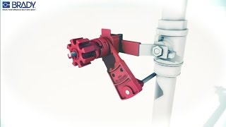 How To Install A Universal Valve Lockout Device [upl. by Yrtnej]