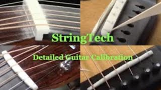 Detailed Guitar Tuning  CompensationStringTechWorkstations [upl. by Herta295]