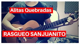 TUTORIAL  RASGUEO SANJUANITO  ALITAS QUEBRADAS  Yoder Chamba [upl. by Oren812]