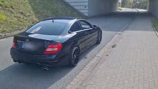 Mercedes C350 Coupe C204 AMG acceleration sound [upl. by Abernathy]