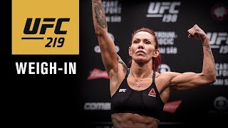 UFC 219 Official Weighin [upl. by Andeee235]