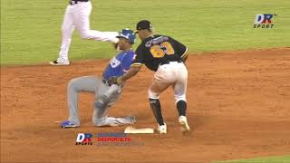 Resumen Tigres del Licey vs Águilas Cibaeñas  22 DIC 2019  Serie Semifinal Lidom [upl. by Nannarb]