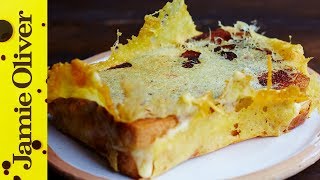 Grilled Cheese Toastie with a crown  Jamie Oliver [upl. by Blackington43]