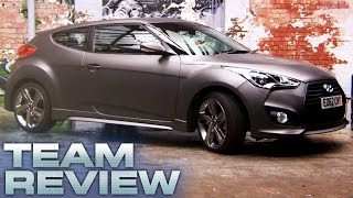 Hyundai Veloster Turbo Team Review  Fifth Gear [upl. by Yerffej]