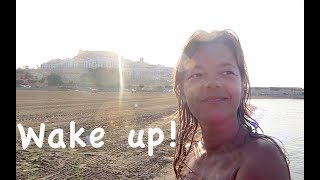 Ep 22 wake up in Peniscola Sailing Mediterranean Sea Navegar a vela [upl. by Atalie]