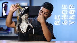 TRASHED Air Jordan 11 Concord Full Restoration [upl. by Vasti427]