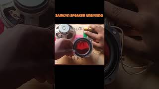 Samcon speaker unboxing shorts । Sayan Bhai unboxing [upl. by Aisatan502]