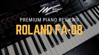 🎹Roland FA08 Music Workstation Review amp Demo🎹 [upl. by Dahcir]