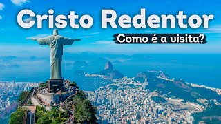 Como é a visita ao Cristo Redentor no Rio de Janeiro [upl. by Cuyler]