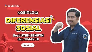 PEMBAHASAN SOAL SOSIOLOGI SIMAK UI 2023 DIFERENSIASI SOSIAL [upl. by Erdman875]