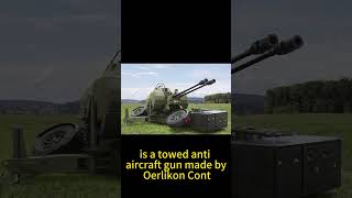 Oerlikon GDF Military Weapon shorts military weapon [upl. by Haugen]