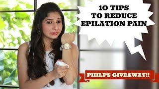 Philips Epilator Review  CONTESTGIVEAWAY [upl. by Corrinne]