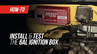 How to Correctly Install and Troubleshoot your MSD Digital 6AL Ignition Box [upl. by Nonnahs]