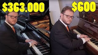 Can You Hear the Difference Between Cheap and Expensive Pianos [upl. by Repohtsirhc880]