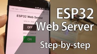 Build an ESP32 Web Server with Arduino IDE [upl. by Earla874]