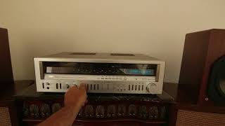 Sansui 8900 ZDB  Vintage Receiver Test [upl. by Zerep557]