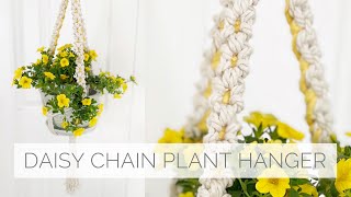 Macrame Plant Hanger  Daisy [upl. by Lanette]