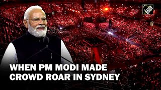 Top highlights of PM Modi’s speech at Qudos Bank Arena in Sydney [upl. by Mavra]