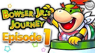 Bowser Jrs Journey Gameplay Walkthrough  Episode 1  Captain Bowser Jr Bowsers Castle East [upl. by Ecydnak]