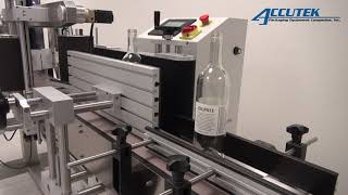 Automatic Labeling System  Labeling Machine  APS 228  Accutek Packaging Equipment Company Inc [upl. by Leff107]