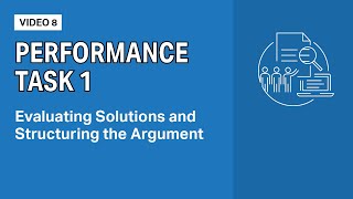 AP Seminar Performance Task 1 Evaluating Solutions in your TMP [upl. by Yerdua]