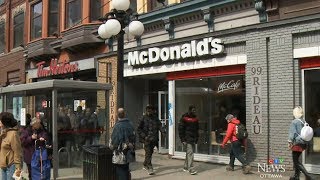 Downtown Ottawa McDonalds will now close early after years of crime complaints [upl. by Sidonius]