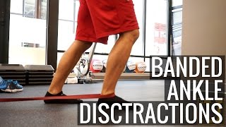 How To Do Banded Ankle Distractions [upl. by Tannen446]