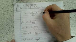 Buffers calcs spot the calculation mistake at very end [upl. by Dudden]