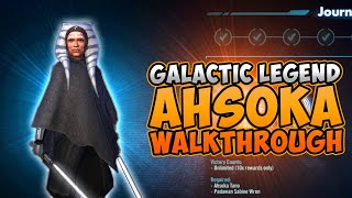 Galactic Legend Ahsoka Tano Full event walkthrough [upl. by Malvina949]