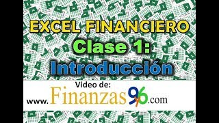 Introducción al Excel Financiero [upl. by Reace193]