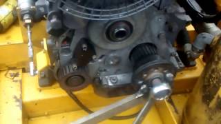 deutz 1011 timing belt and oil seal change part 1 [upl. by Nilorac]